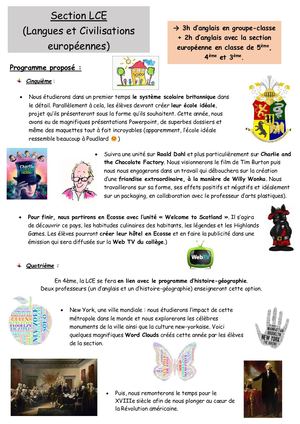Présentation Lce 2023 2024