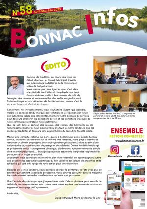 BONNAC INFOS - NUMERO 58
