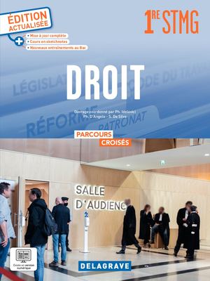 Droit 1re STMG - Collection "Parcours Croisés" - 9782206107516