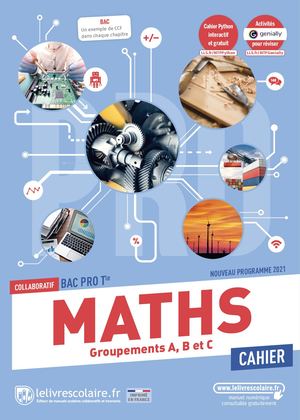 Maths Tle Bac Pro - Cahier d'exercices