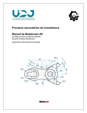 Manual Master Cam 2d