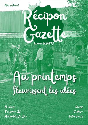 Récipon Gazette Mars-Avril