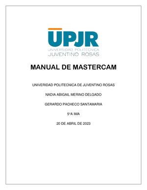 Manual De Mastercam