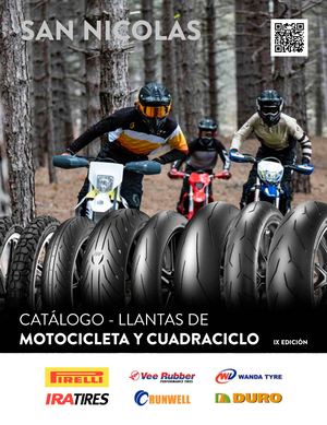 Catalogo Llantas de Moto/Cuadra 2022