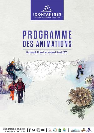 Programme des animations du 22 avril au 5 mai 2023
