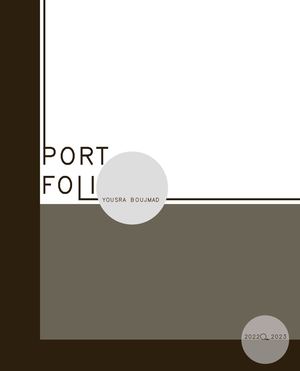 Portfolio Yousra Boujmad