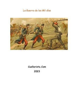 La Guerra De Los Mil Días (3)