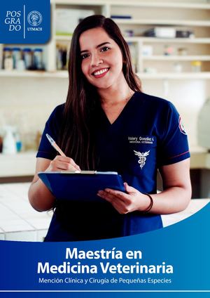 Dosier Medicina Veterinaria