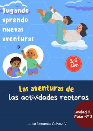 Libro digital de actividades rectoras E-book.