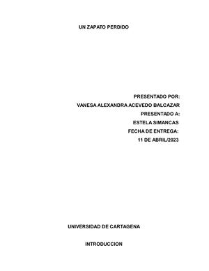 Un Zapato Perdido