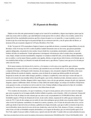 El Puente De Brooklyn- José Martí.