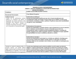 Actividad 4 Desarrollo Social Contemporaneo