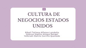 Cultura De Negocios Estados Unidos (1)