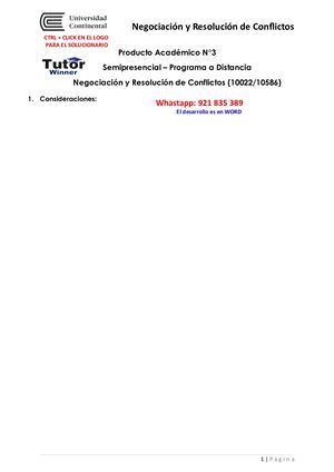 Tw Negociación Y Resolución De Conflictos Pa3 [V 02 2023]
