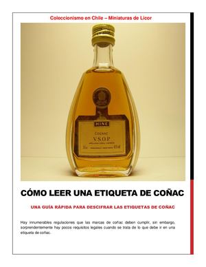 Cómo Leer Una Etiqueta De Coñac
