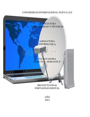 Proyecto Final - Portafolio