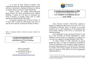 AMFAR A15 490 J F Lombart et la Defense su Sol vers 1910