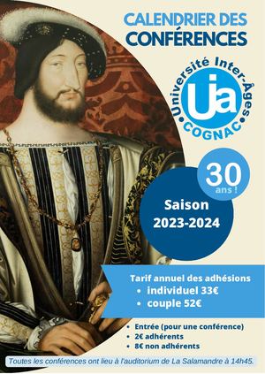 UIA Cognac - Programme 2023 2024