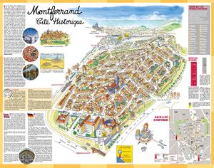 Parcours dans la ville - Cité historique de Montferrand