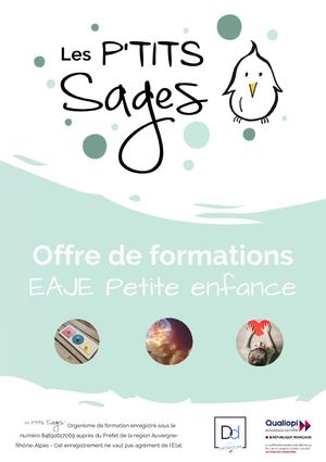 Catalogue Formations Eaje 2021 Les P'tits Sages