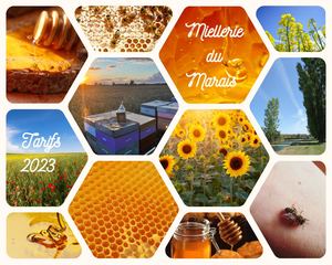 MIELLERIE DU MARAIS - TARIFS 2023