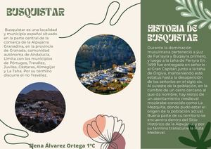Folleto Tríptico De Busquistar