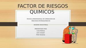 Factor De Riesgos Quimicos