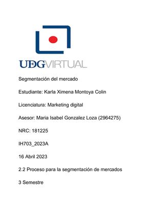 Segmentación 2 2 Documentos De Google