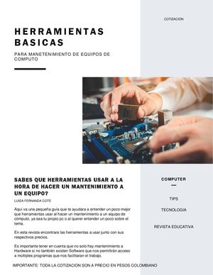 Herramientas De Mantenimiento