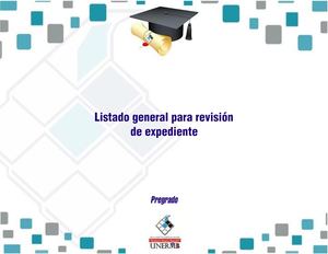Listado General De Revisión De Expedientes De Pregrado 2023