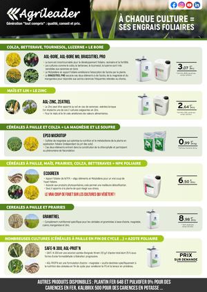 Oligo-éléments + Biostimulants