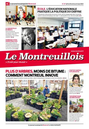Le Montreuillois n°157 - du 20 avril au 12 mai 2023