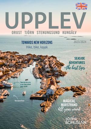 Magazine Upplev, södra Bohuslän 2023-2024, English