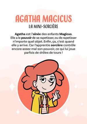 Les personnages de la Famille Magicus