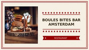 Boules Bites Bar Amsterdam