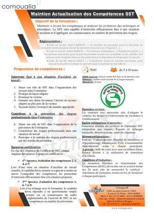 Formation Mac Sst Cornoualia