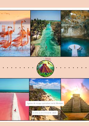 Brochure Mexique à but pédagogique Maya Travel