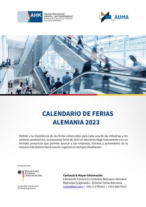 Calendario Ferias Alemania 2023 Extenso