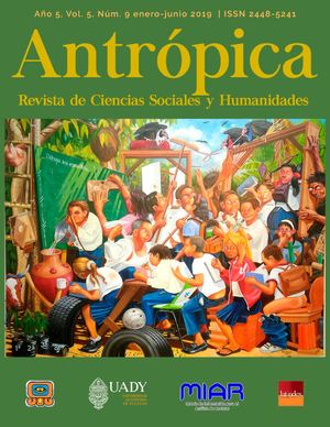 ANTRÓPICA no. 9 Revista de Ciencias Sociales y Humanidades 2019