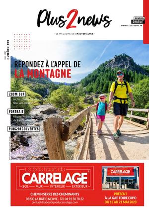 PLUS2NEWS HAUTES-ALPES N°122 MAI 2023