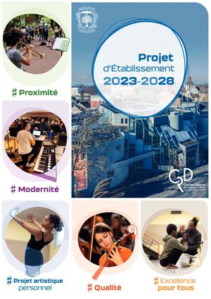 Projet d’Établissement 2023 2028 - Conservatoire de Musique de Danse à Rayonnement Départemental