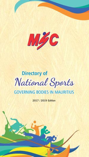 Msc Directory 2017