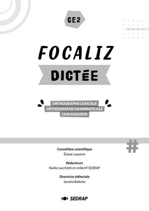 Focaliz Dictées