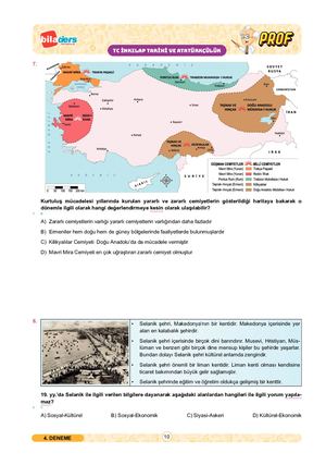 Bi̇laders 8 Sinif Lgs Kurumsal Deneme 4a Ki̇tapçiği (2) 10 15