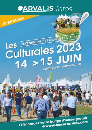 ARVALIS infos - N° Spécial Culturales 2023