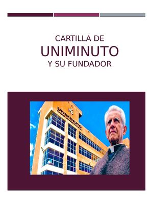 Calaméo - Cartilla De Uniminuto Y Su Fundador