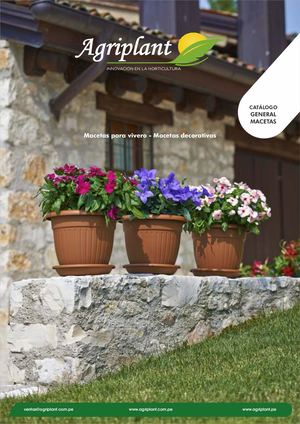 Macetas Decorativas -  Agriplant