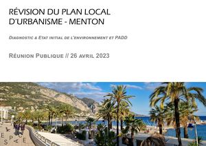 PLU - Réunion Publique 26 Avril 2023