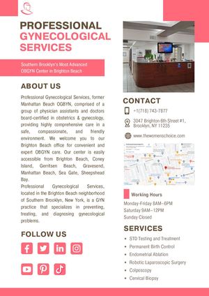 Professional Gynecological Services In Brighton Beach