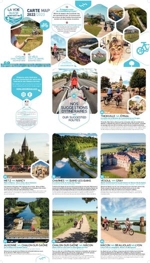 Carte Touristique La Voie Bleue